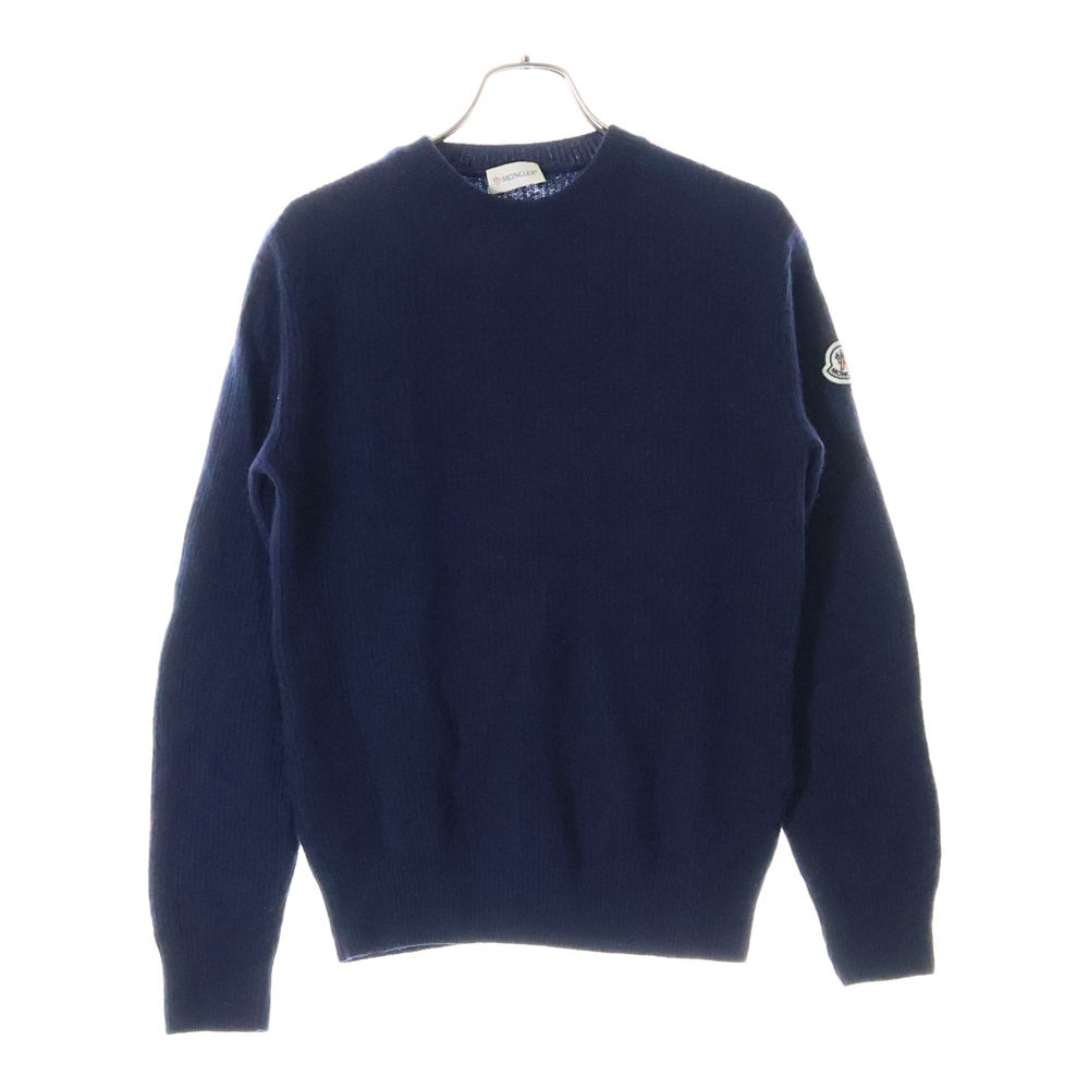 MONCLER(モンクレール) GIROCOLLO TRICOT カシミヤ混ウール ニットセーター H20919C00030 ネイビー