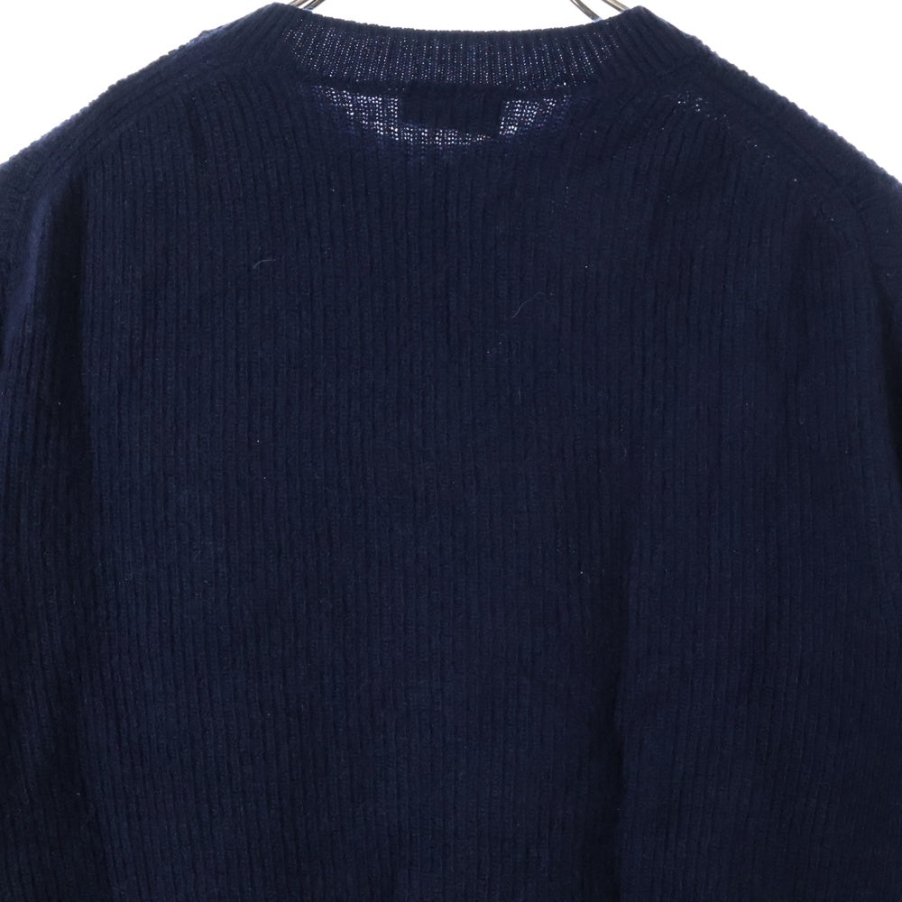 MONCLER(モンクレール) GIROCOLLO TRICOT カシミヤ混ウール ニットセーター H20919C00030 ネイビー