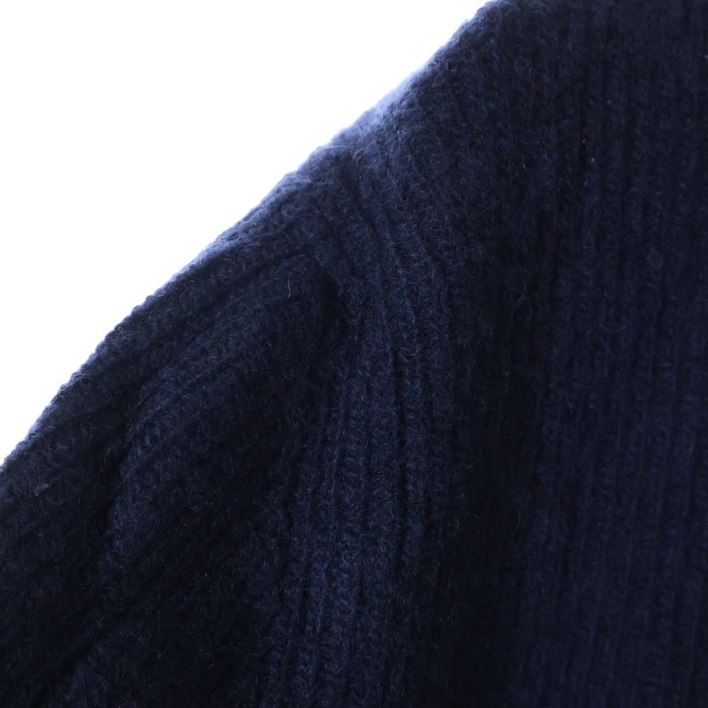 MONCLER(モンクレール) GIROCOLLO TRICOT カシミヤ混ウール ニットセーター H20919C00030 ネイビー