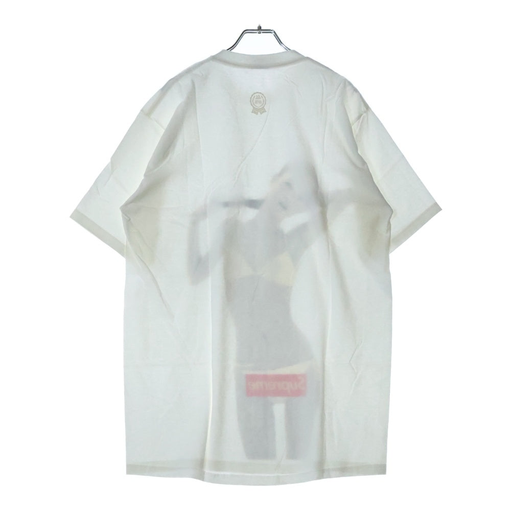 SUPREME(シュプリーム) 04SS 10th Anniversary Kate Moss Tee 10周年記念 ケイトモス ボックスロゴ 半袖Tシャツ ホワイト