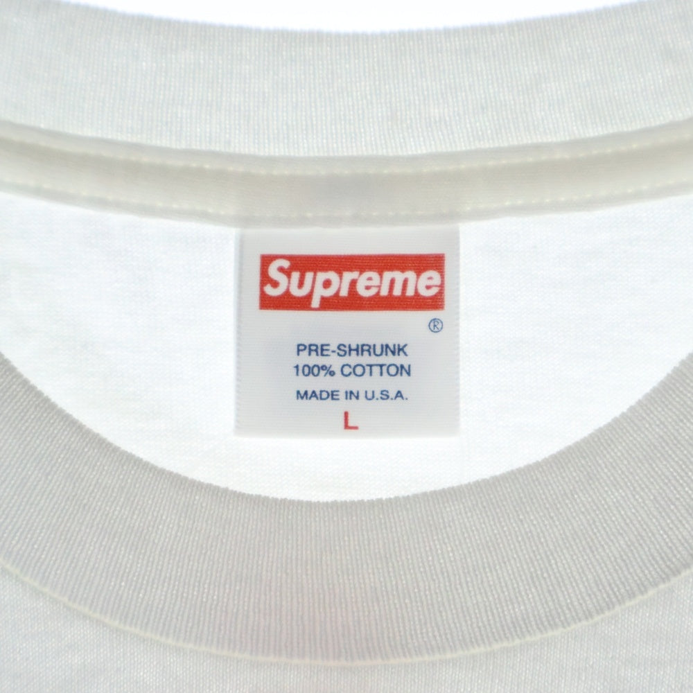 SUPREME(シュプリーム) 04SS 10th Anniversary Kate Moss Tee 10周年記念 ケイトモス ボックスロゴ 半袖Tシャツ ホワイト
