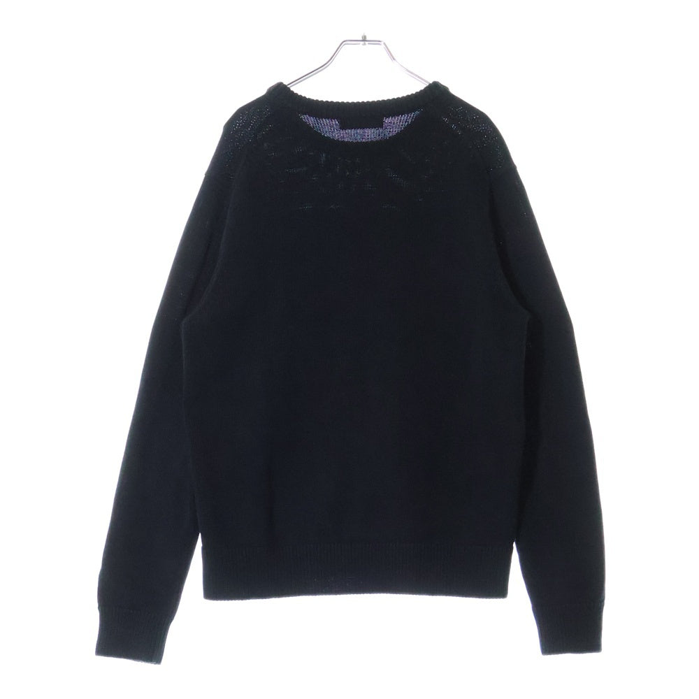 GIVENCHY(ジバンシィ) 21SS フロントロゴ ニット BM90F7401M ブラック