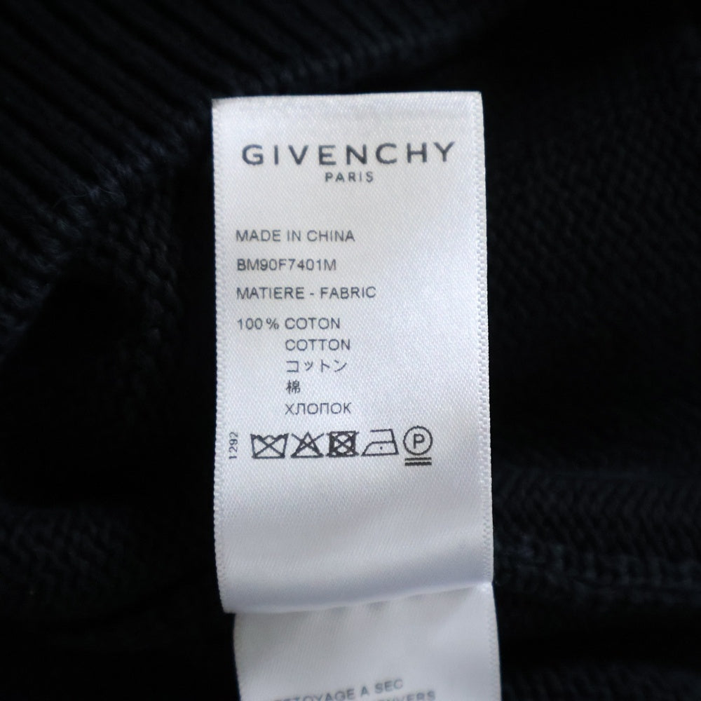 GIVENCHY(ジバンシィ) 21SS フロントロゴ ニット BM90F7401M ブラック