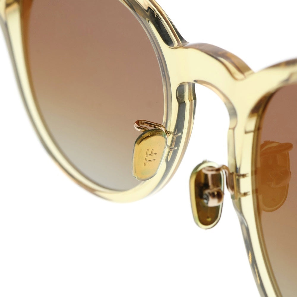 TOM FORD(トムフォード) ウェリントン サングラス アイウェア クリアゴールド TF1052-K