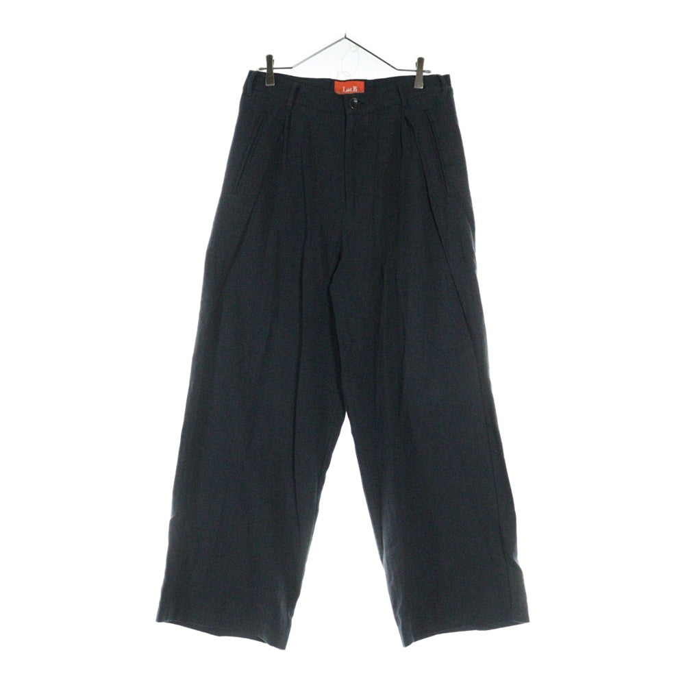 Laid.B(レイドビー) Tack Pocket Slacks タックポケット スラックスパンツ LB25SS-PT02 ブラック