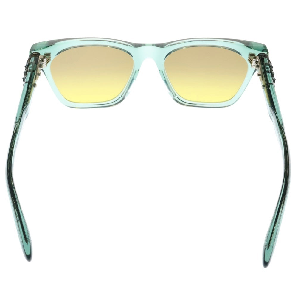 CHROME HEARTS(クロムハーツ) CLITTERATI スターテンプル クリアフレーム サングラス ライトグリーン