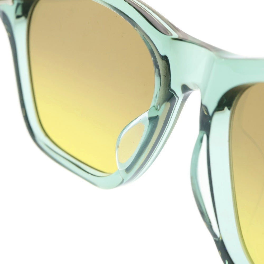 CHROME HEARTS(クロムハーツ) CLITTERATI スターテンプル クリアフレーム サングラス ライトグリーン