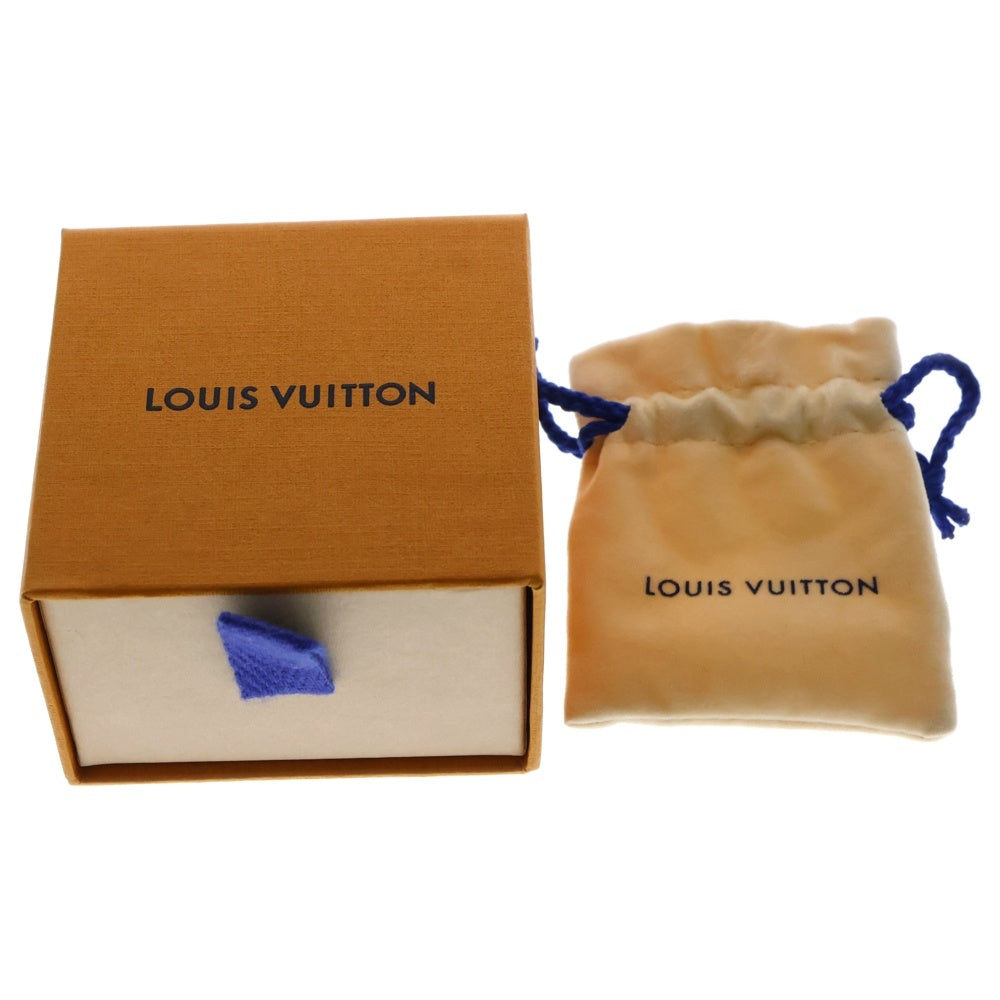 LOUIS VUITTON(ルイヴィトン) LVロゴ パール付き アイコニック ルイザ ピアス ゴールド ピアス レディース M01585