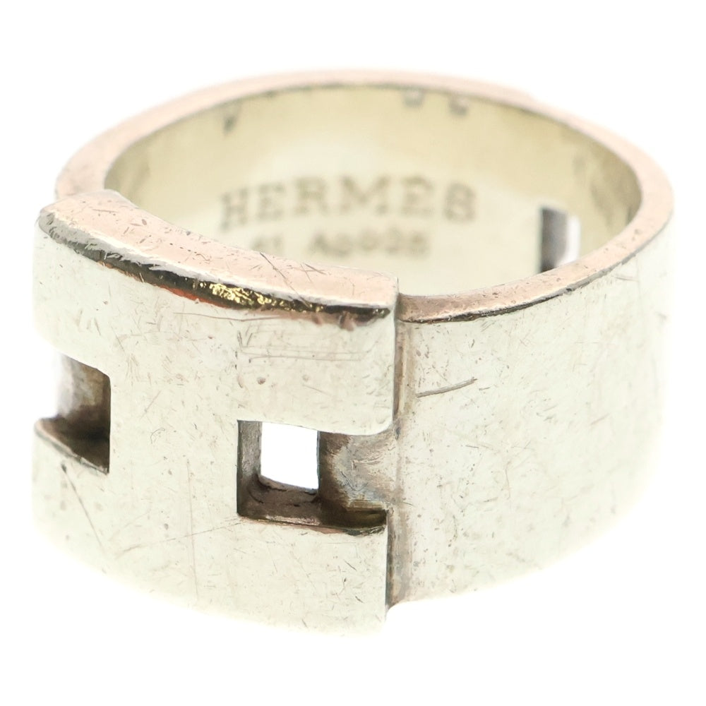 HERMES(エルメス) ヘラクレス リング Hロゴ リング シルバー
