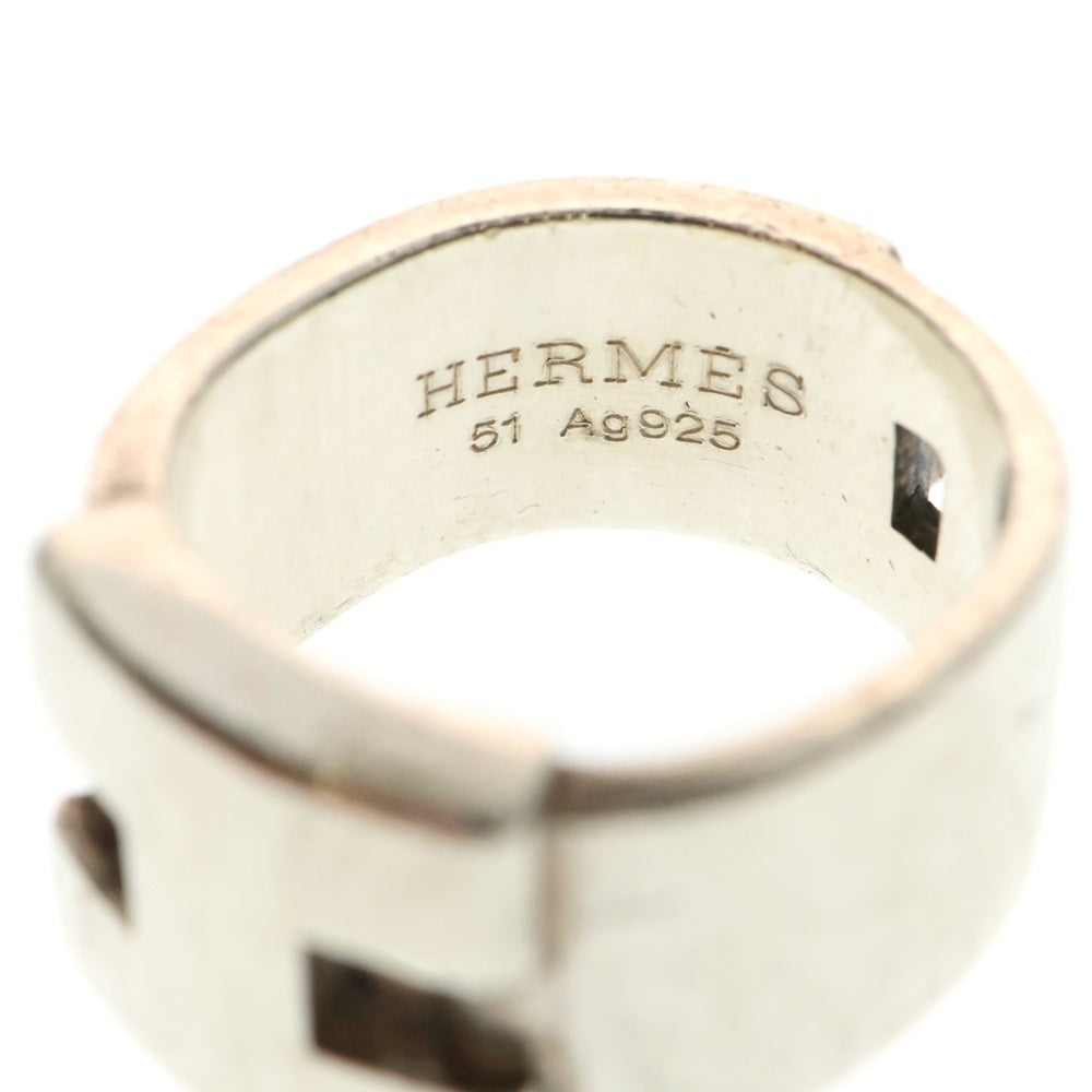 HERMES(エルメス) ヘラクレス リング Hロゴ リング シルバー