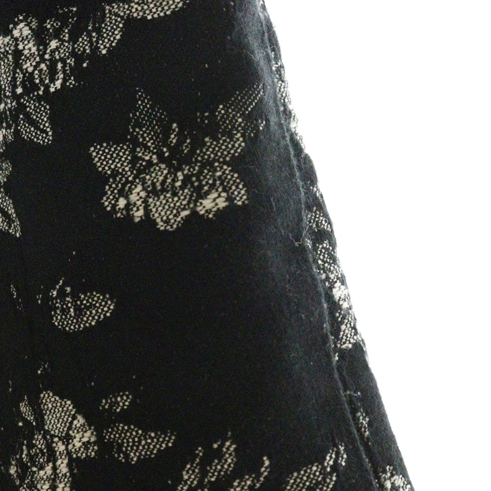 LAST NEST(ラスト ネスト) FLORAL LEOPARD SHORTS フローラル レオパードショーツ ブラック