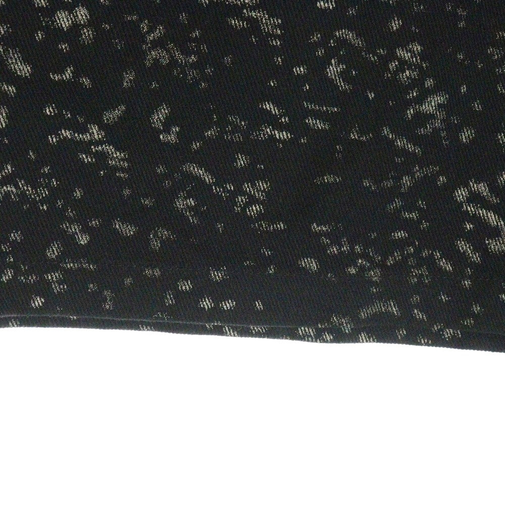 LAST NEST(ラスト ネスト) FLORAL LEOPARD SHORTS フローラル レオパードショーツ ブラック