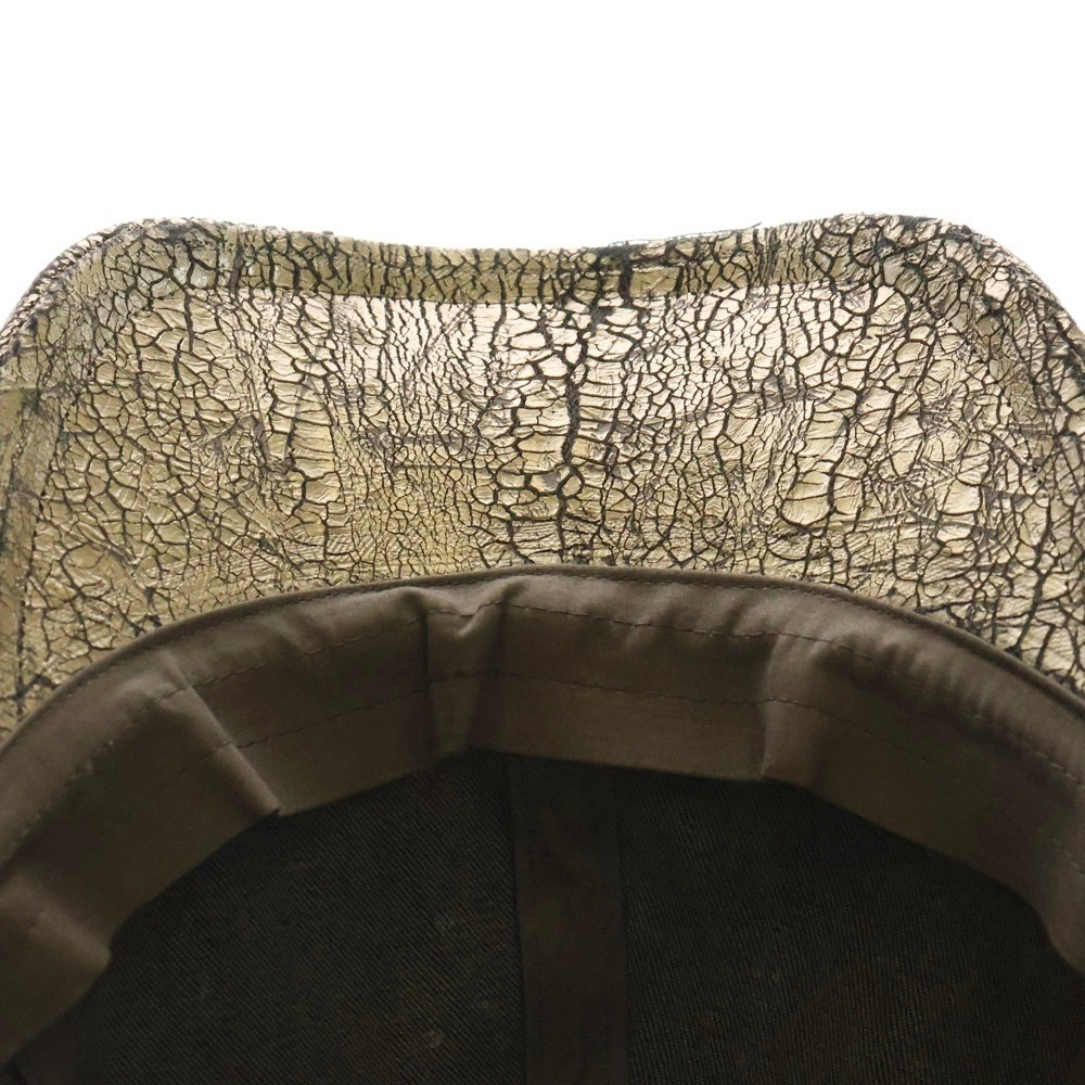 DRKSHDW(ダークシャドウ) Gold Baseball Cap ゴールド ベースボール キャップ DA01E3478-SGMC