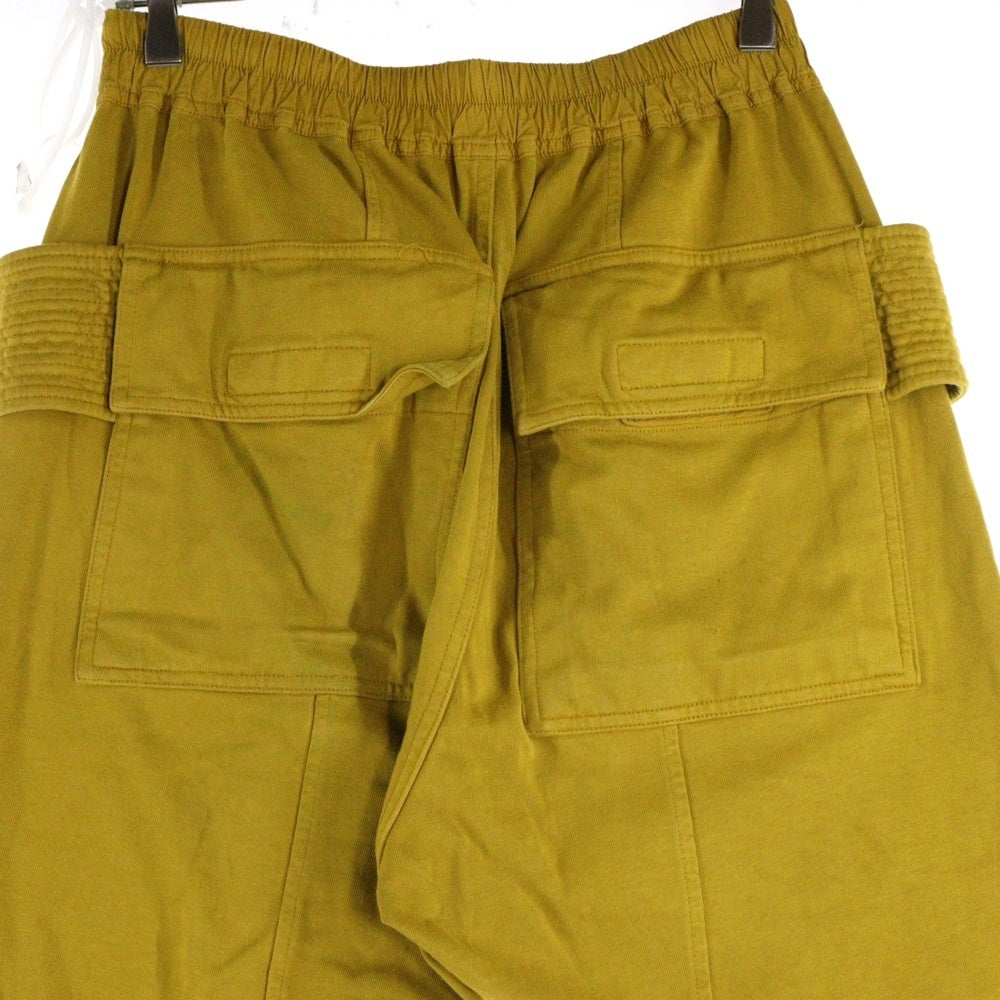 DRKSHDW(ダークシャドウ) cotton joggers Creatch Cargo Cropped Drawstring ドローストリング カーゴトリミングパンツ DU02D2371-RIG イエロー