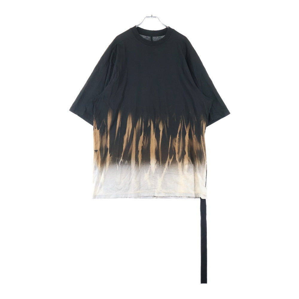 DRKSHDW(ダークシャドウ) JUMBO SS TEE オーバーサイズジャンボ クルーネック半袖Tシャツ ブラック/ブラウン