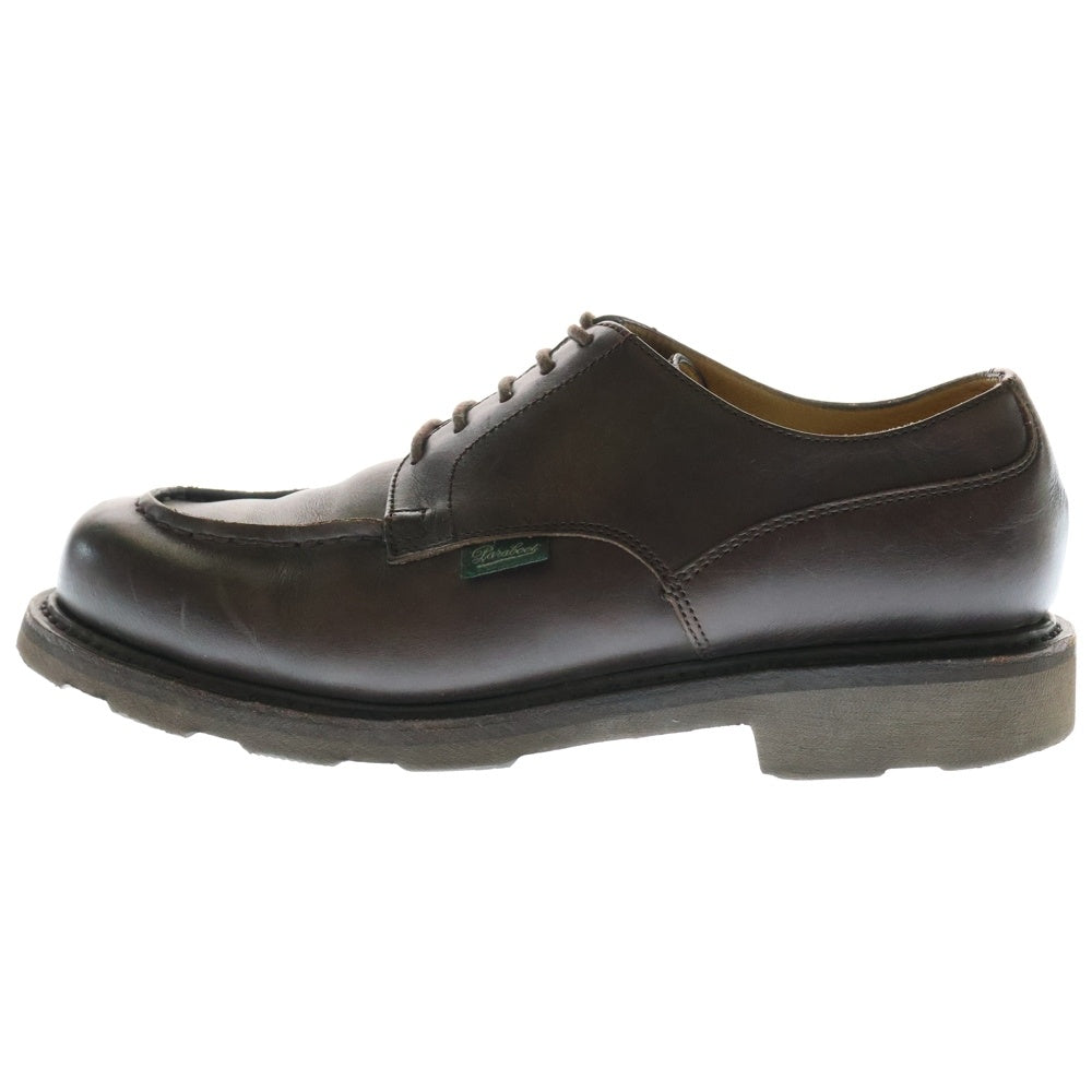 PARABOOT(パラブーツ) CHAMBORD GRIFF 2 Uチップ レースアップレザードレスシューズ 76297 ブラウン