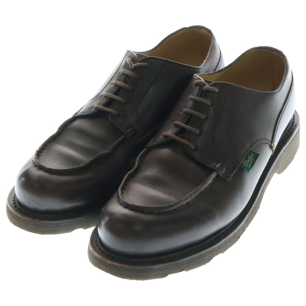 PARABOOT(パラブーツ) CHAMBORD GRIFF 2 Uチップ レースアップレザードレスシューズ 76297 ブラウン