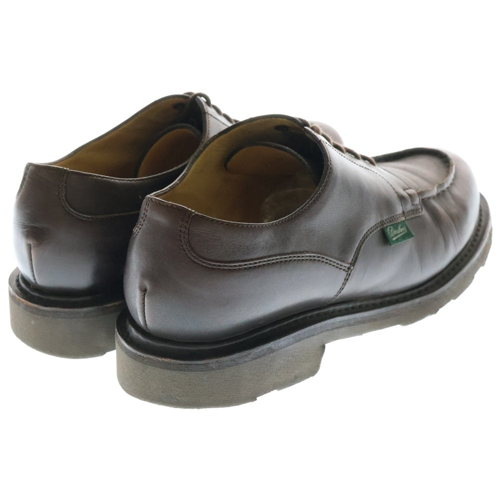 PARABOOT(パラブーツ) CHAMBORD GRIFF 2 Uチップ レースアップレザードレスシューズ 76297 ブラウン