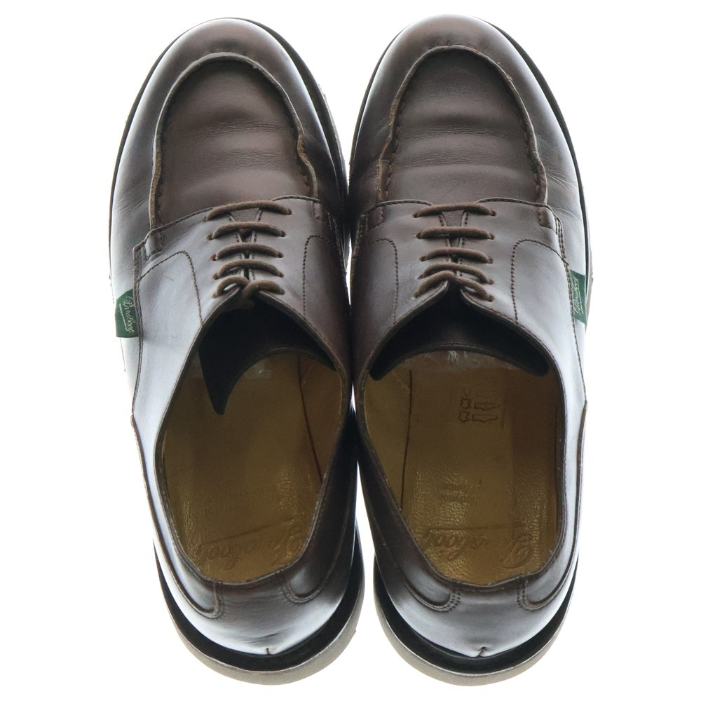 PARABOOT(パラブーツ) CHAMBORD GRIFF 2 Uチップ レースアップレザードレスシューズ 76297 ブラウン