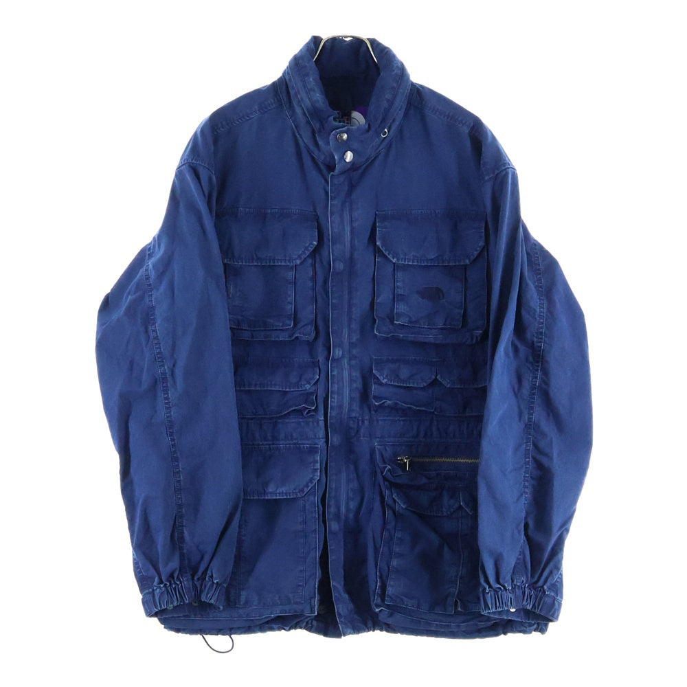 THE NORTH FACE PURPLE LABEL(ノースフェイスパープルレーベル) ロゴ刺繍 インディゴフィールド ジャケット インディゴ