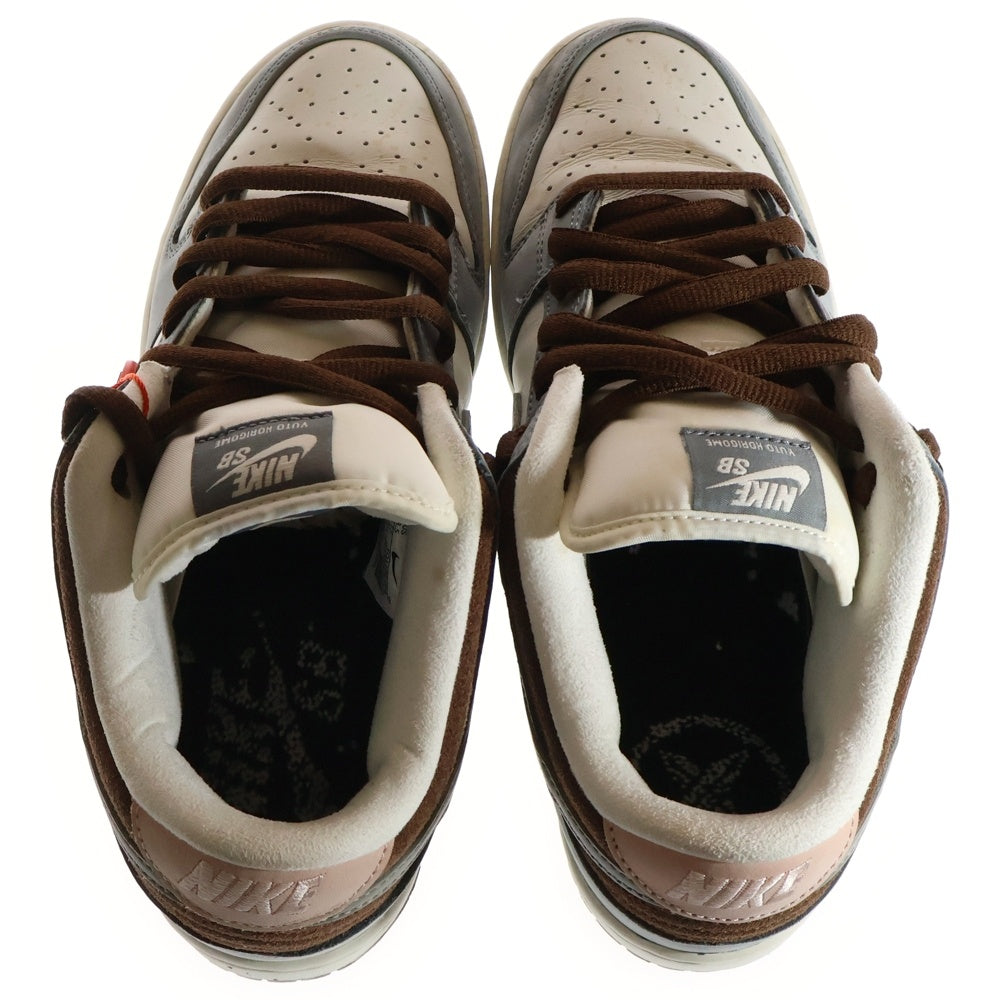 NIKE(ナイキ) ×YUTO HORIGOME DUNK LOW ×ユウトホリゴメ ダンクロー ローカットスニーカー ウルフグレー FQ1180-001 グレー/ホワイト US8.5