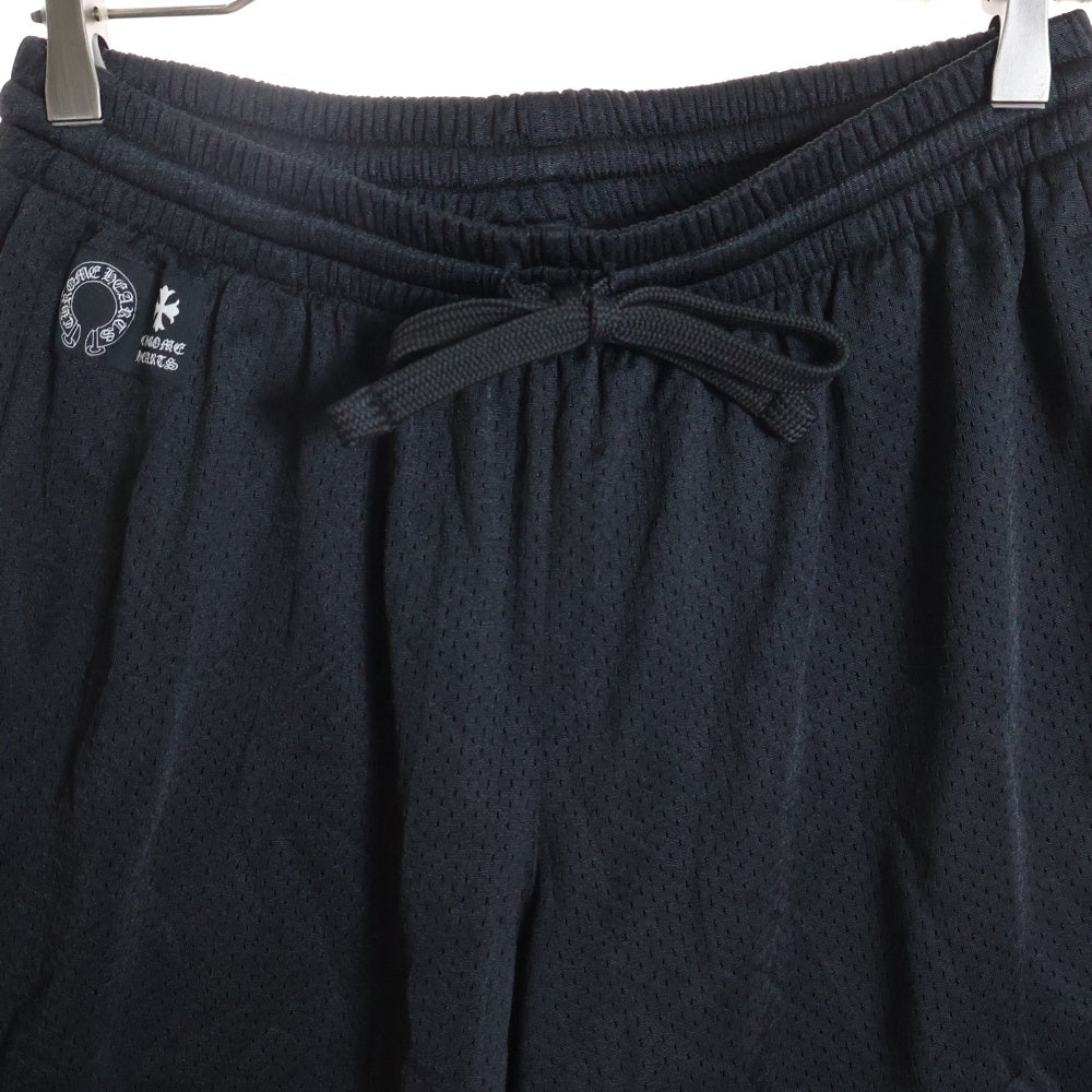 CHROME HEARTS(クロムハーツ) MESH VARSITY SHORTS CHプリントメッシュハーフパンツ ブラック