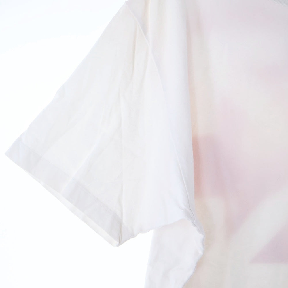 OFF-WHITE(オフホワイト) ロゴプリント クルーネック半袖カットソー OMAA027E20JER006 ホワイト