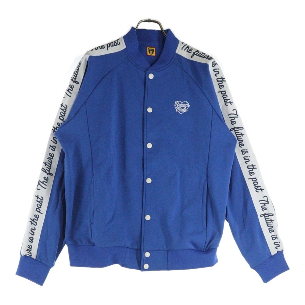 HUMAN MADE(ヒューマンメイド) TrackJacket ハートロゴ刺繍 トラックジャケット ブルー