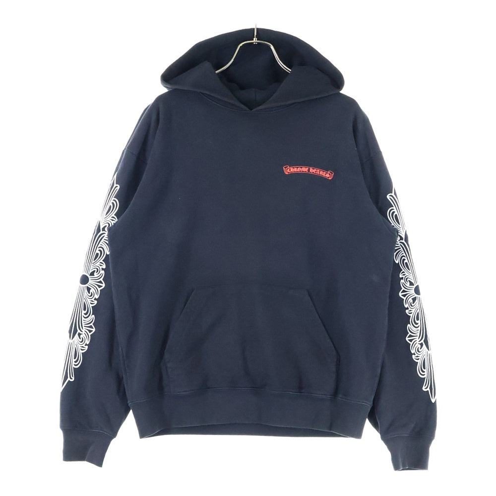 CHROME HEARTS(クロムハーツ) ×MATTY BOY CHOMPER PLVR チョンパーバックプリント プルオーバーパーカー ブラック