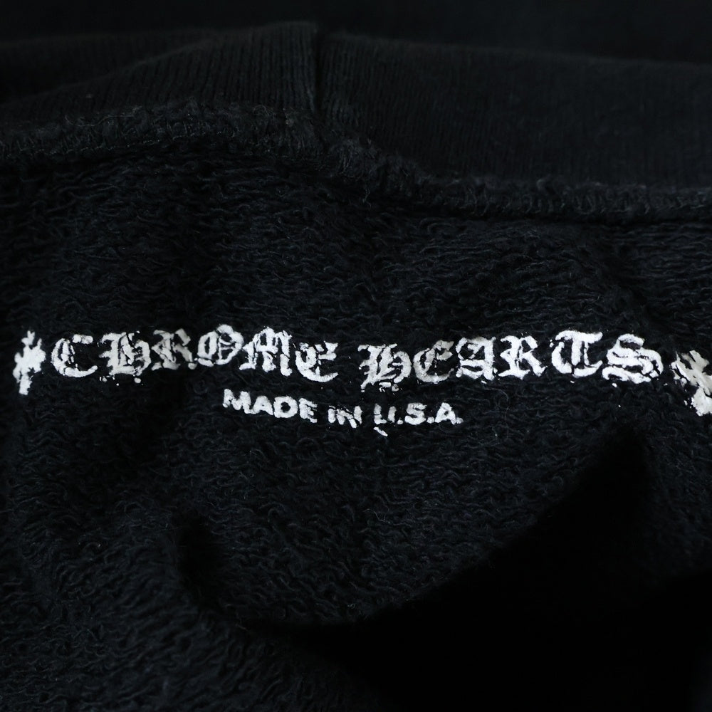 CHROME HEARTS(クロムハーツ) ×MATTY BOY CHOMPER PLVR チョンパーバックプリント プルオーバーパーカー ブラック
