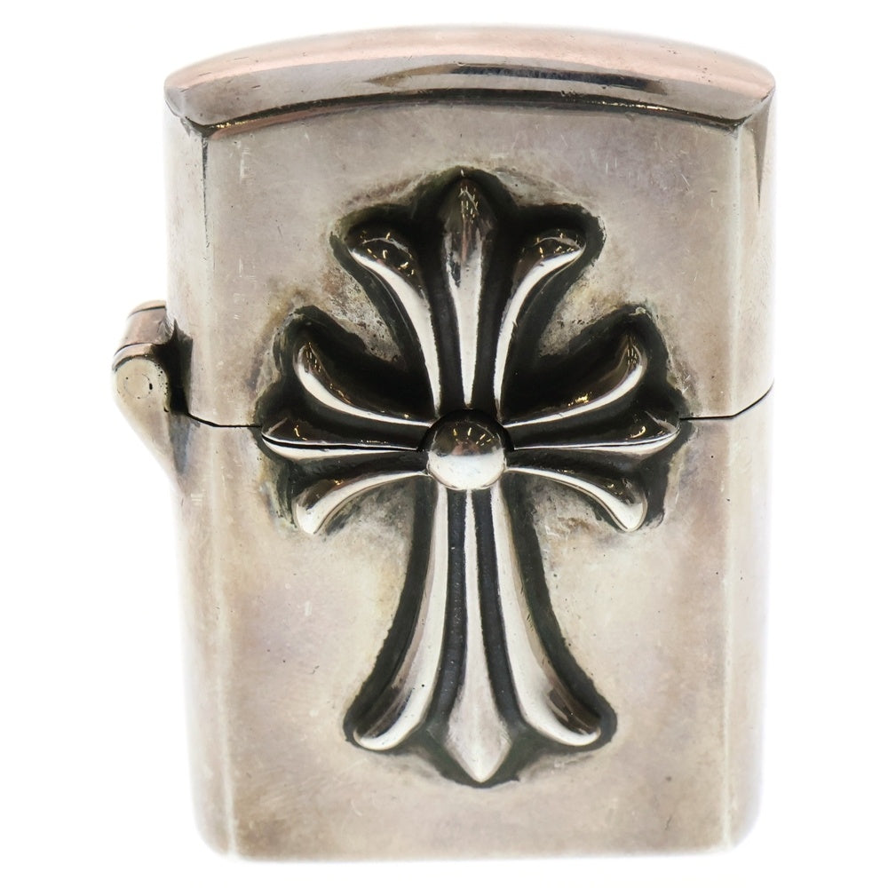 CHROME HEARTS(クロムハーツ) ZIPPO LIGHTERZ-V1 V1スモール CHクロス ジッポライター シルバー BCA398
