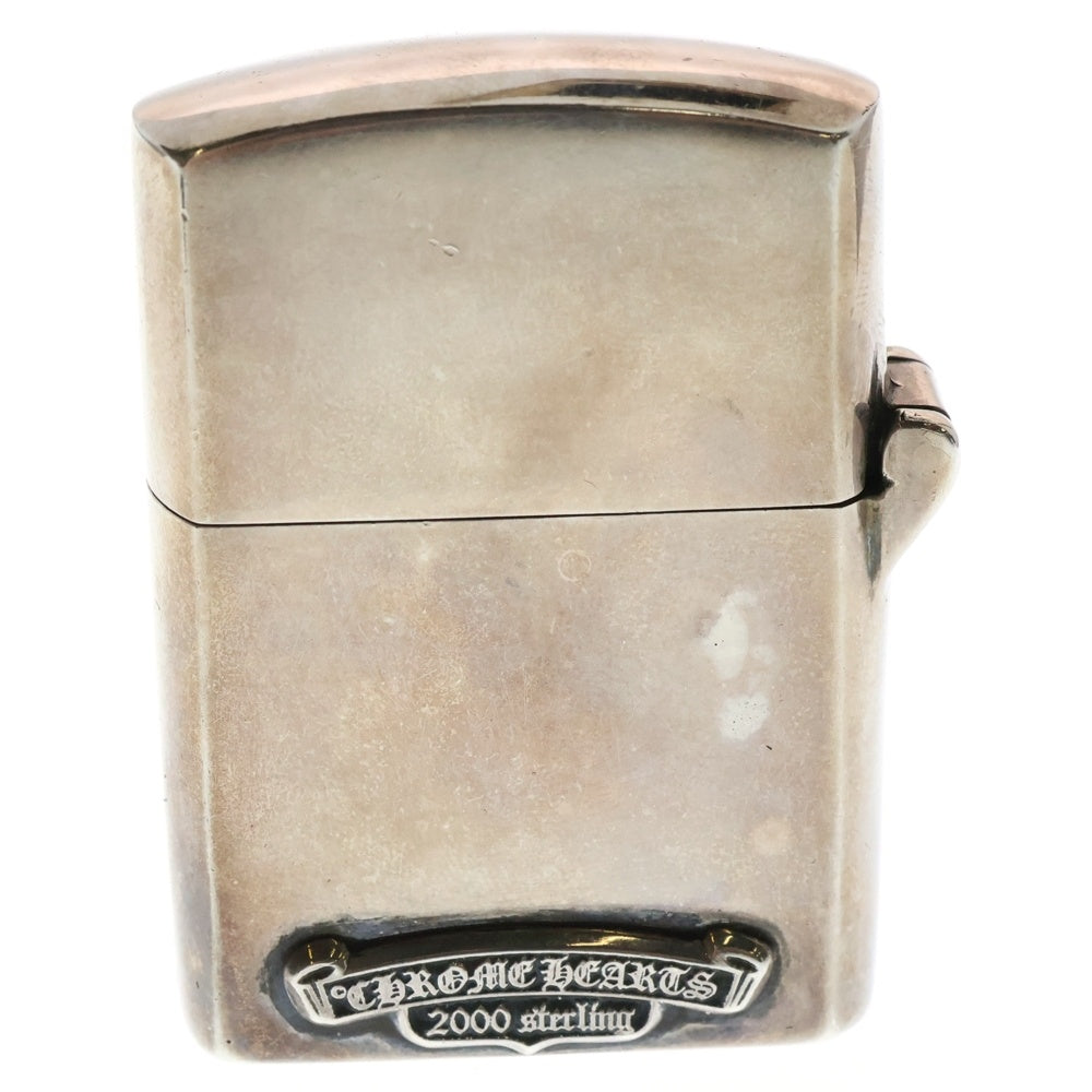 CHROME HEARTS(クロムハーツ) ZIPPO LIGHTERZ-V1 V1スモール CHクロス ジッポライター シルバー BCA398
