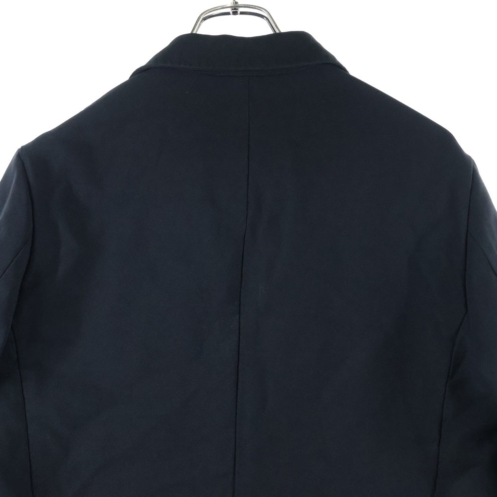 COMME des GARCONS HOMME DEUX(コムデギャルソン オムドゥ) 21AW ポリ縮絨2B テーラードジャケット ブラック DH-J031