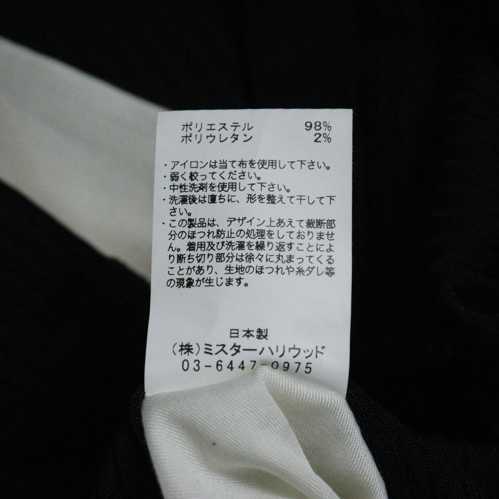 N.HOOLYWOOD(エヌハリウッド) 23SS COMPILE LINE TROUSERS コンパイル ライン フレアトラウザーズ スラックス パンツ ブラック 2231-PT21-060 peg