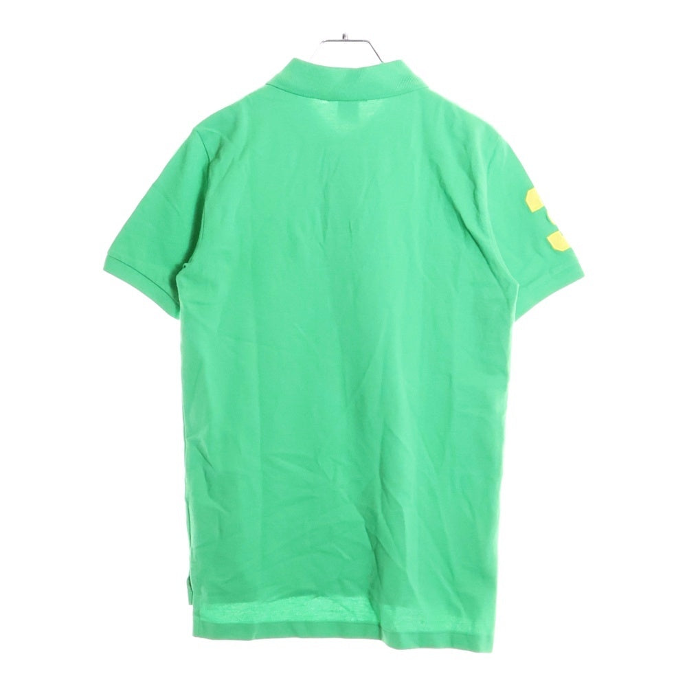 POLO RALPH LAUREN(ポロラルフローレン) ロゴ刺繍 ポロシャツ グリーン
