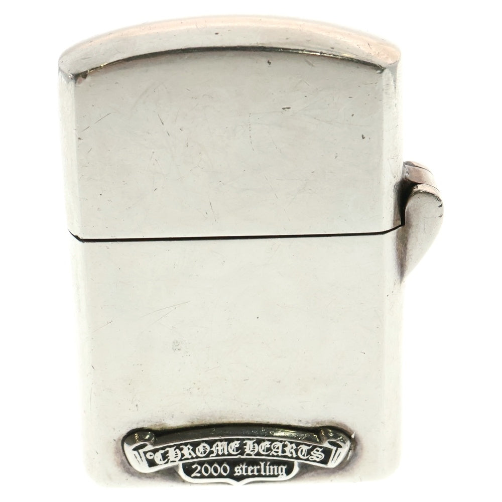 CHROME HEARTS(クロムハーツ) LA ZIPPO LIGHTERZ-V1 V1スモール CHクロス ジッポライター シルバー BCA398