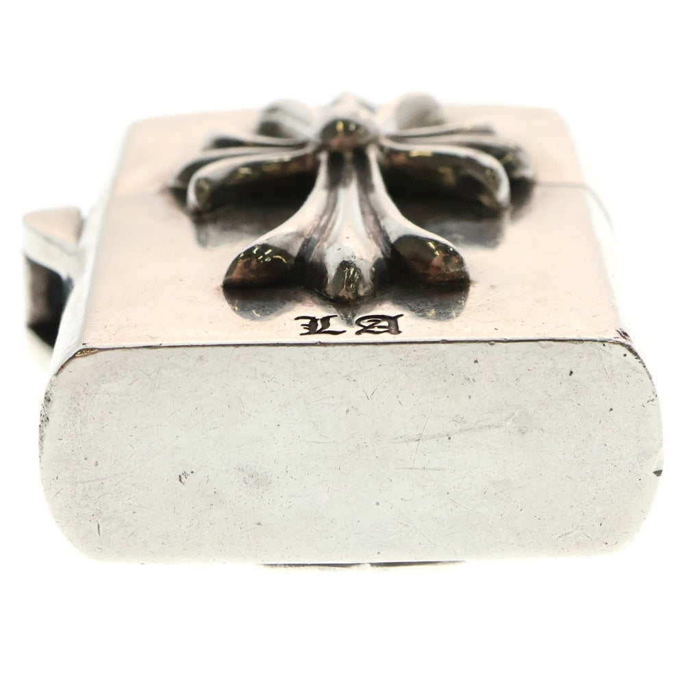 CHROME HEARTS(クロムハーツ) LA ZIPPO LIGHTERZ-V1 V1スモール CHクロス ジッポライター シルバー BCA398
