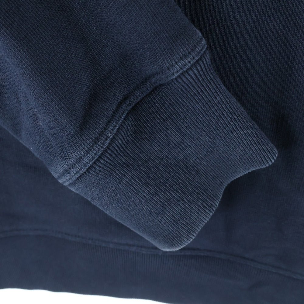 LOEWE(ロエベ) アナグラム ロゴ刺繍 クルーネックスウェットトレーナー ネイビー H526Y24J07