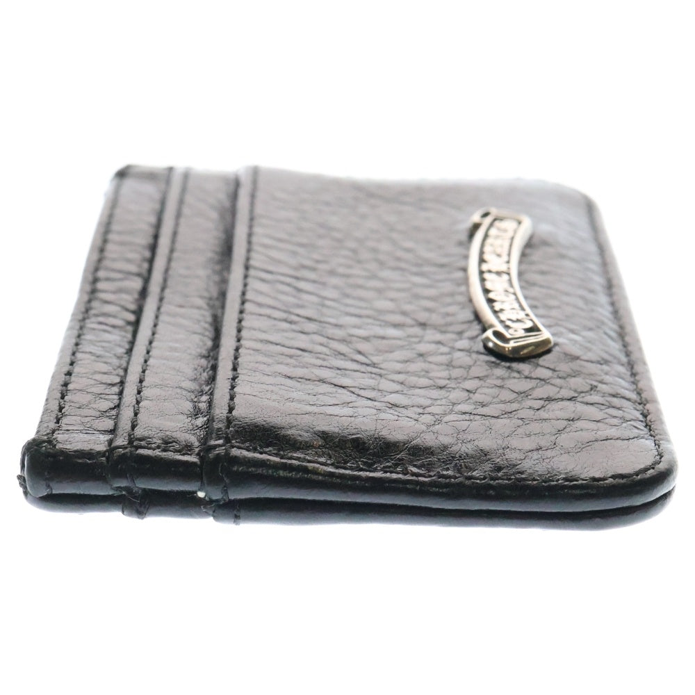 CHROME HEARTS(クロムハーツ) DOUBLE SIDE LEATHER CARD CASE BLK ダブルサイド レザーカードケース ブラック