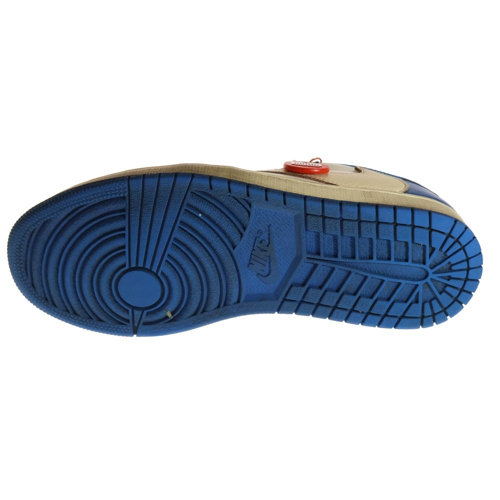 NIKE(ナイキ) ×TRAVIS SCOTT FRAGMENT DESIGN AIR JORDAN 1 LOW OG SP トラヴィススコット フラグメント エアジョーダン1 ローカットスニーカー DM7866-140 US10.5/28.5cm