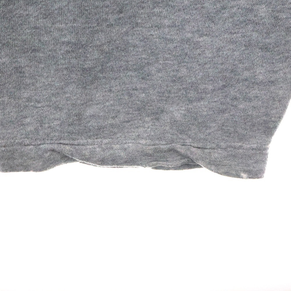 NO BRAND(ノーブランド) ロゴ刺繍 スウェット パンツ グレー