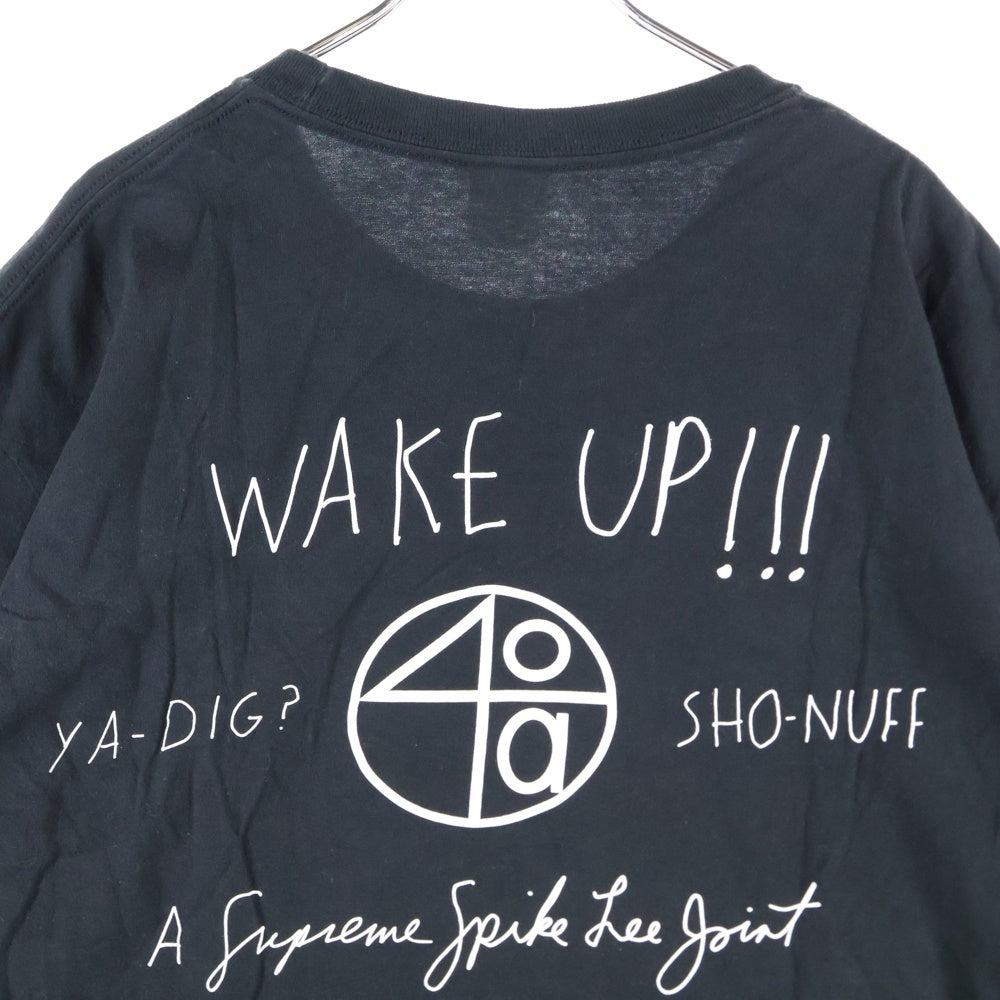 SUPREME(シュプリーム) 25SS 40 Acres Spike Tee 40エーカーズ スパイク フロントフォトプリント クルーネック半袖Tシャツカットソー ブラック