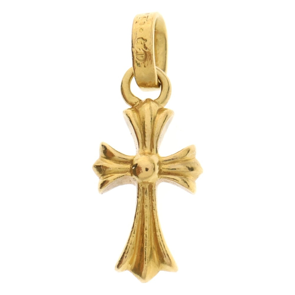 CHROME HEARTS(クロムハーツ) 22K CRS BBYFAT ベイビーファットクロス ペンダントトップ ゴールド BCA037