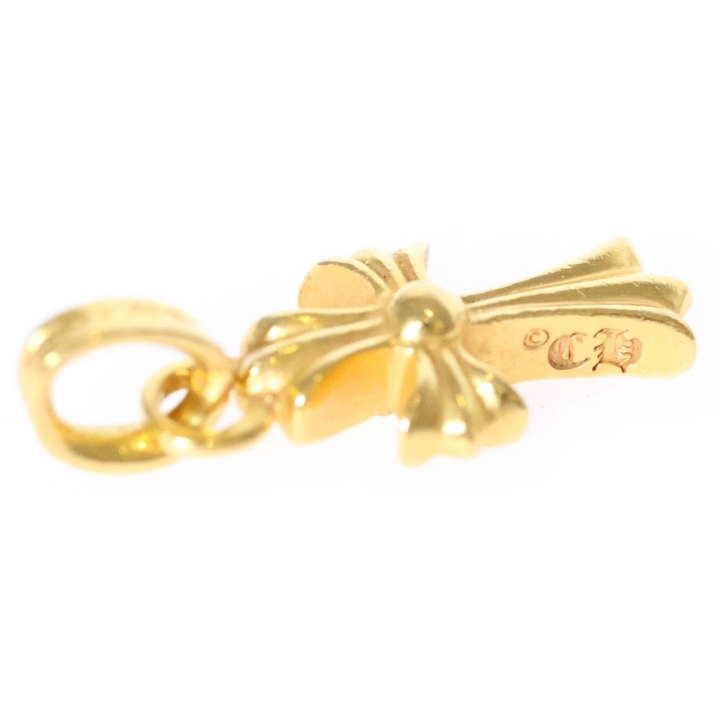 CHROME HEARTS(クロムハーツ) 22K CRS BBYFAT P/DIA ベイビーファットクロス PAVEダイヤ ペンダントトップ ゴールド BCA035