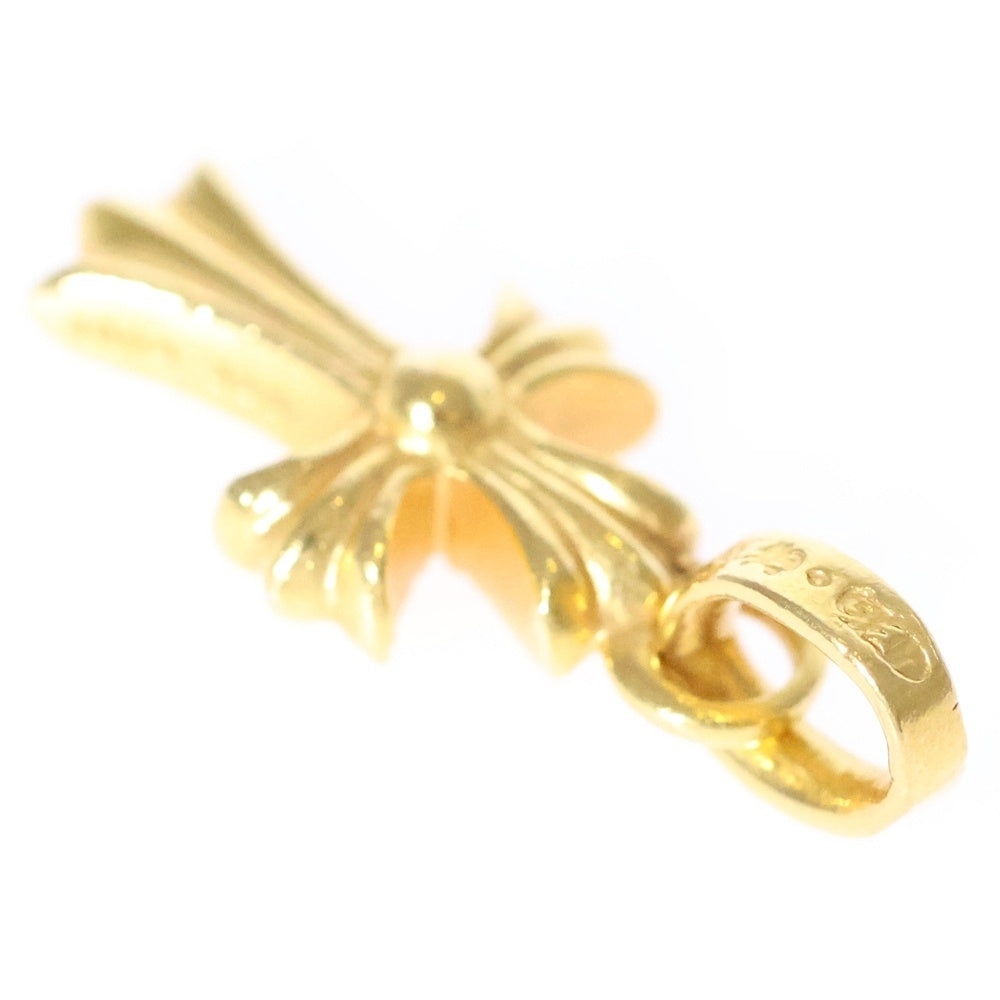 CHROME HEARTS(クロムハーツ) 22K CRS BBYFAT P/DIA ベイビーファットクロス PAVEダイヤ ペンダントトップ ゴールド BCA035