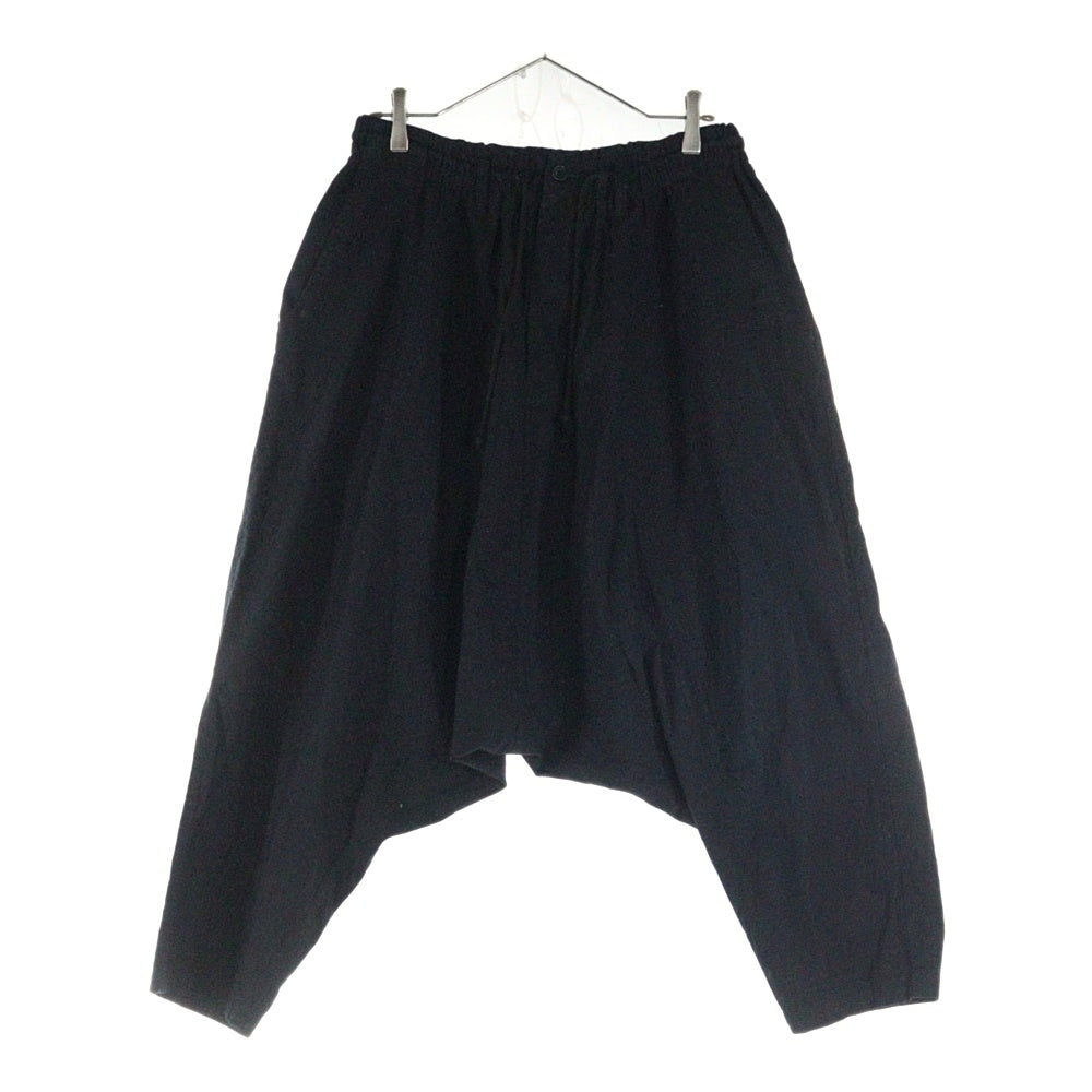 BLACK Scandal Yohji Yamamoto(ブラックスキャンダルヨウジヤマモト) サルエル コットンパンツ ブラック HV-P28-019