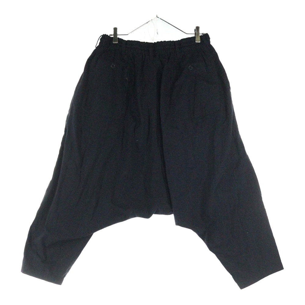 BLACK Scandal Yohji Yamamoto(ブラックスキャンダルヨウジヤマモト) サルエル コットンパンツ ブラック HV-P28-019