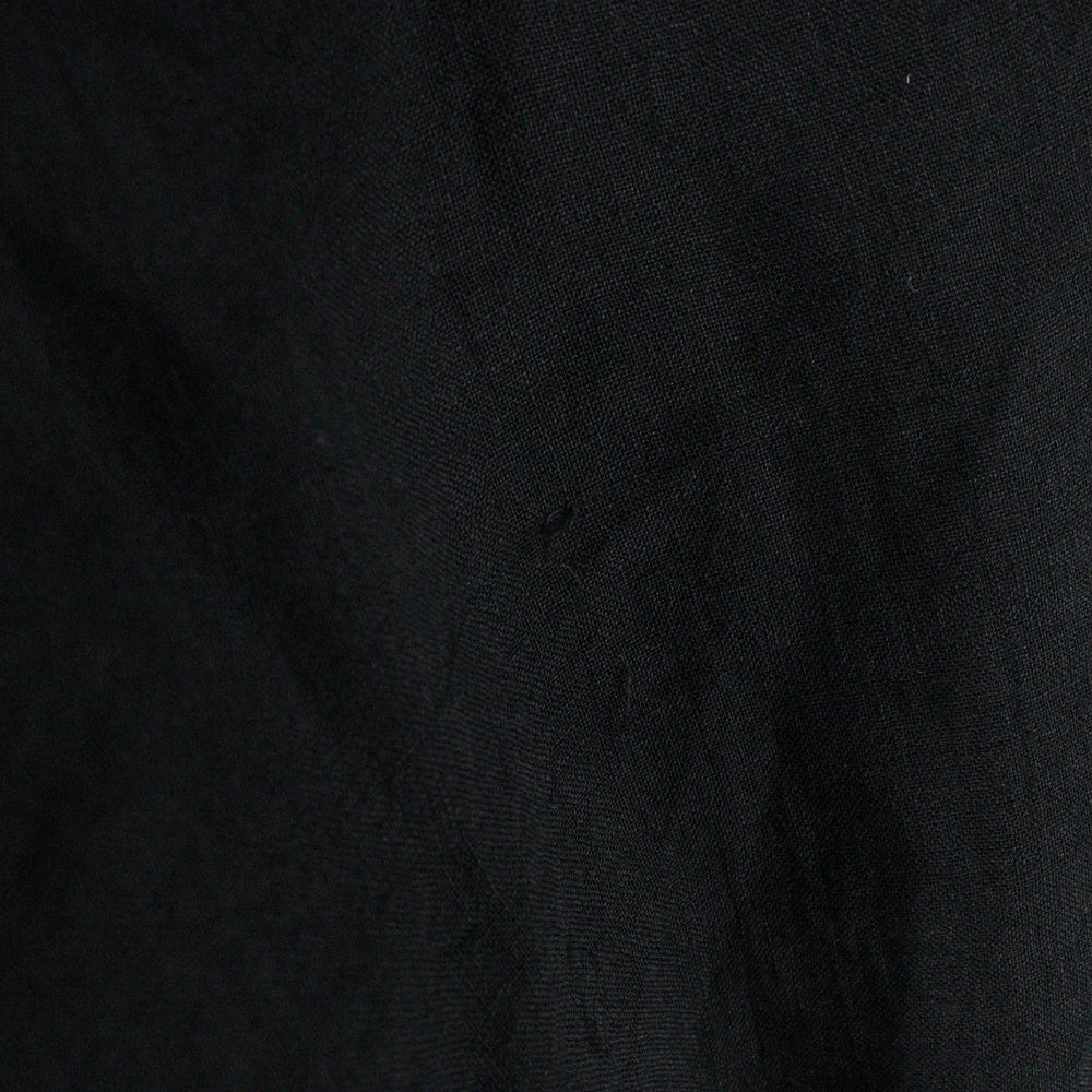 Yohji Yamamoto POUR HOMME(ヨウジヤマモト プールオム) 23SS リネンツイードパッチワークパンツ ブラック HZ-P92-334