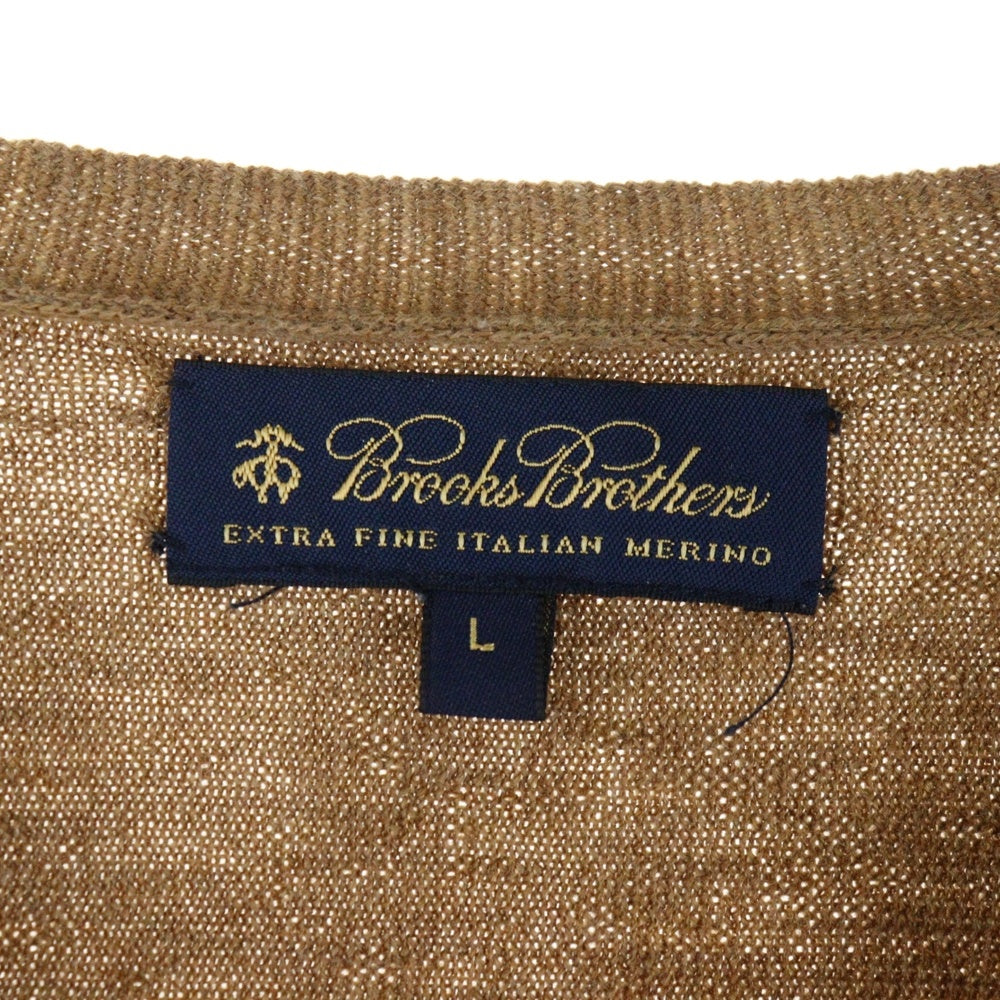 NO BRAND(ノーブランド) BROOKS BROTHERS カーディガン ブラウン レディース