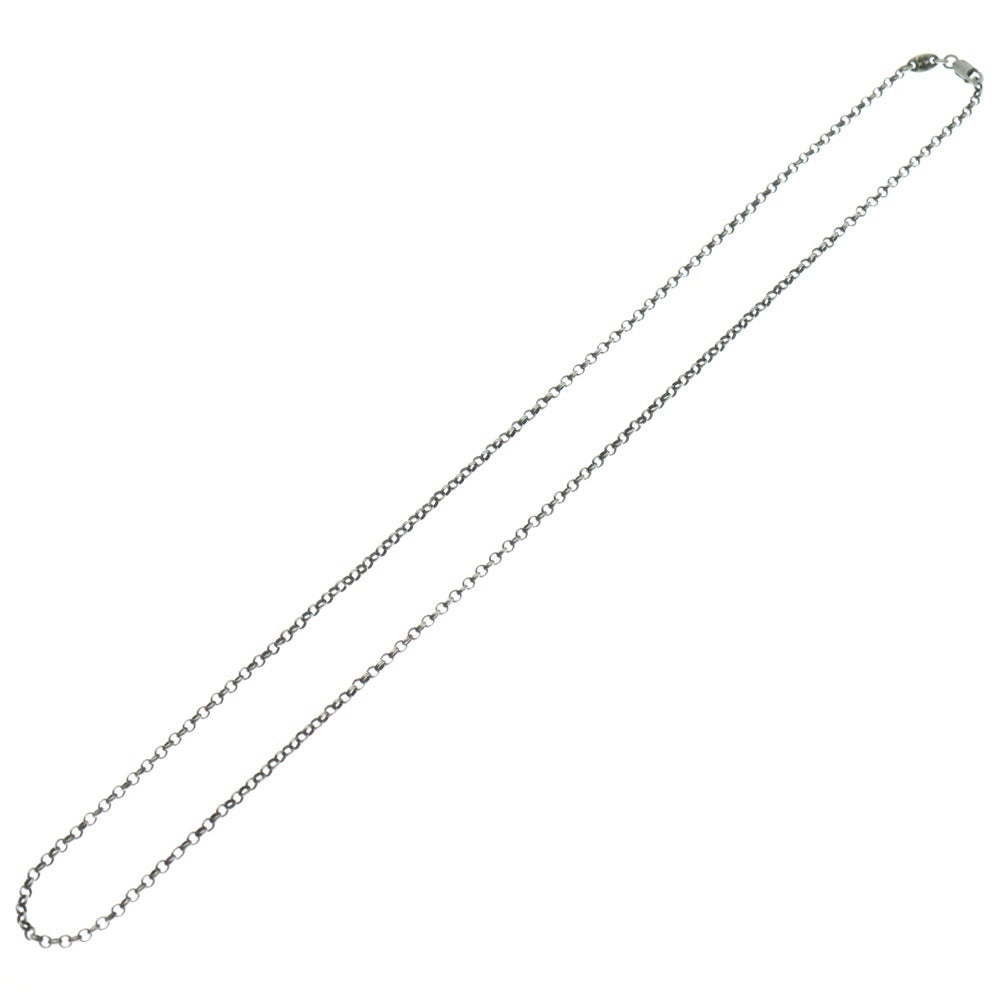 CHROME HEARTS(クロムハーツ) NECKCHAIN R20 ロールチェーンネックレス 20inch シルバー